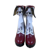1857 Genshin Impact Hu Tao Cosplay Shoes for Anime Expo Performance - Halloweez